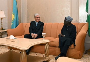Head of State invites Nigerian President to visit Kazakhstan