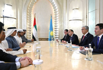 Мемлекет басшысы Мұхаммед Әл-Рамахи мен Халид Салминді қабылдады