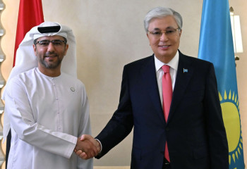 Тоқаев Abu Dhabi Ports Group бас директорымен кездесті