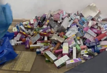 Көкшетауда екі студенттен 15 млн теңгенің вейпі тәркіленді