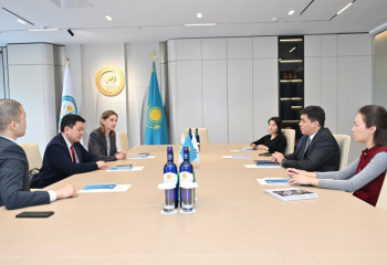 Ольга Рыпакова ҰОК бас хатшысымен кездесті