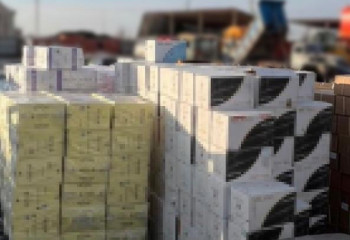 Крупную партию сигарет пытались провезти через госграницу Казахстана под видом электротехнических изделий