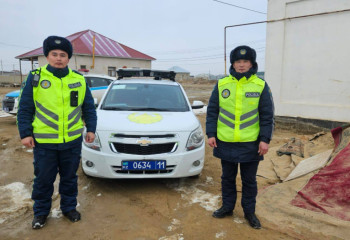 Мужчину вытащили из петли патрульные полицейские в Кызылорде