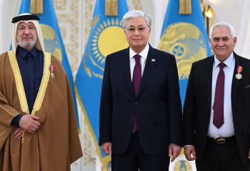 Президент Казахстана встретился с главами федераций тяжелой атлетики