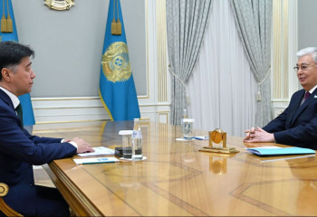 Мемлекет басшысы Әлихан Байменовті қабылдады