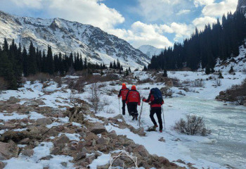 Тауда жоғалған турист үш күннен соң табылды