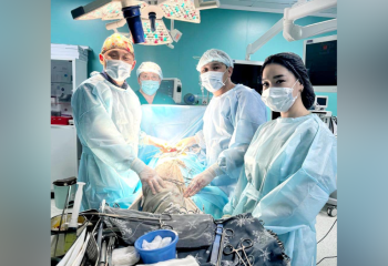 Уникальную операцию по лечению рака трахеи выполнили в Шымкенте