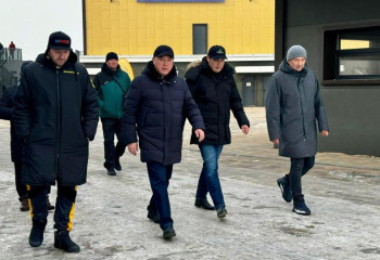 Новые объекты инфраструктуры Конаева осмотрел аким Алматинской области