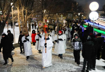 Астанада крещение рәсімі қалай өтіп жатыр
