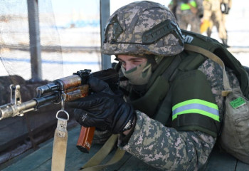 В Карагандинском гарнизоне проходит слаживание отделений штурмового батальона