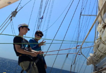 Қазақстандық кадеттер Атлант мұхитын кесіп өтті