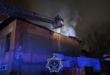 Талдықорғанда екі қабатты монша кешеніндегі өрт сөндірілді