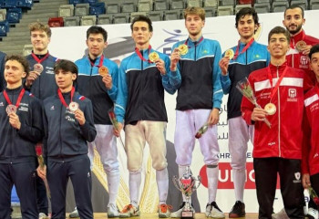 Қазақстан құрамасы шпагамен семсерлесуден Әлем кубогында жеңіске жетті