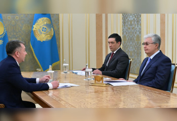 Мемлекет басшысы Әділет министрі Ерлан Сәрсембаевты қабылдады