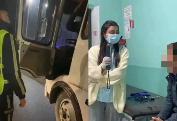 Таразда автобус жүргізушісі мас күйде жолаушыларды тасымалдаған