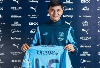 Абдуқодир Хусанов  «Ман Сити» ойыншысы атанды