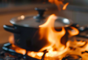 Атбасар тұрғыны тамақ істеймін деп үйін өртеп жібере жаздады