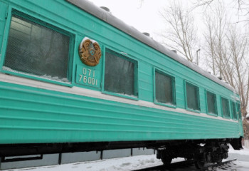 В Астане открыт первый музей в вагоне Национальной гвардии МВД РК