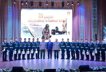 Астанада қарулы күштердің әскери инженерлеріне құрмет көрсетті