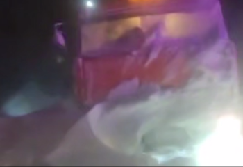 Спасатели МЧС РК всю ночь помогали людям в экстремальных условиях непогоды