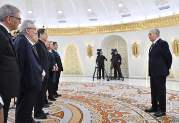 Касым-Жомарт Токаев принял верительные грамоты послов девяти стран