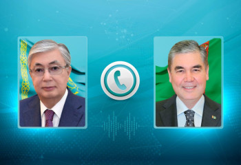 Tokayev holds phone talk with Gurbanguly Berdimuhamedov