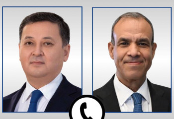Foreign Ministers of Kazakhstan and Egypt talk over phone