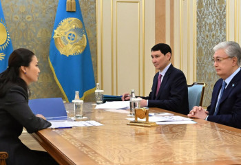 «Қазпошта» АҚ басқарма төрағасы Әсел Жанасова мемлекет басшысына есеп берді
