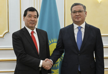 Kazakh FM meets with Ambassador of Japan