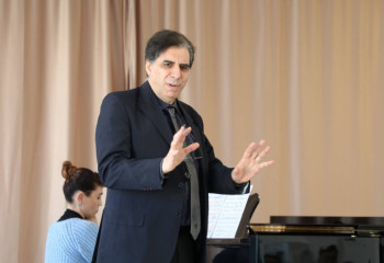 Қазақ ұлттық консерваториясында италиялық профессордың шеберлік сабағы өтті