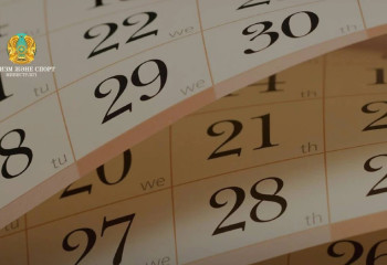 Алдағы аптада өтетін спорттық іс-шаралар кестесі белгілі болды