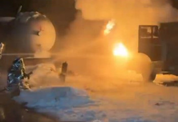 ШҚО-дағы газ құю станциясында алапат өрт шықты