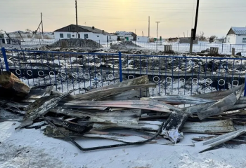 В Павлодарской области восстановят сельскую школу после пожара
