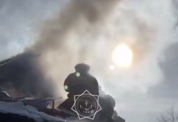 Сотрудники МЧС ликвидировали пожар и предотвратили взрыв