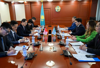 Ербол Мырзабосынов Қытай Елшісімен екі жақты ынтымақтастықты талқылады