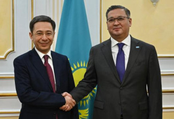 Мұрат Нұртілеу Өзбекстан Елшісін қабылдады
