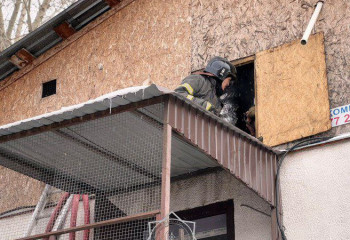 В Астане горело общежитие