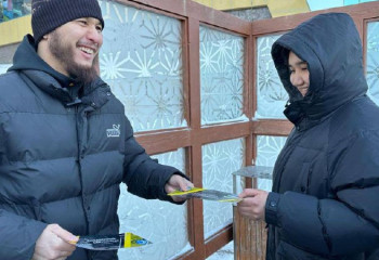 Астанада ерекше акция ұйымдастырылды