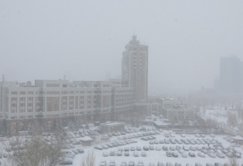 Погода в Астане, Алматы и Шымкенте: ожидаются метель, туман и гололед