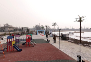 Жамбыл облысының Қордай ауданында жаңа саябақ ашылды