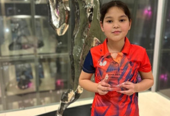 Kazakhstan’s Nazerke Bolatbek wins gold at WTT Youth Contender Doha 2025 in Qatar