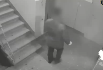 Грабитель напал на пенсионерку в Павлодаре: происшествие зафиксировала видеокамера в подъезде