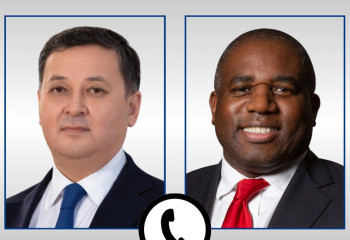 On telephone conversation of Foreign Ministers of Kazakhstan and UK