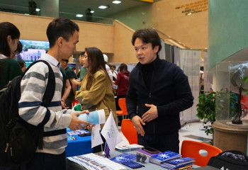 Астанада оқушыларға арналған шетелдік университет филиалдарының көрмесі өтіп жатыр