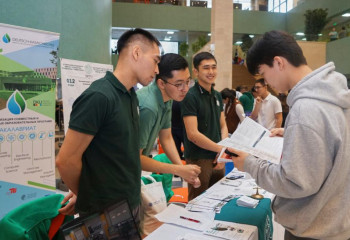 International education exhibition held in Astana