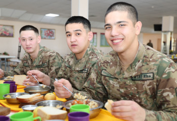 Национальные блюда войдут в рацион военнослужащих Нацгвардии РК