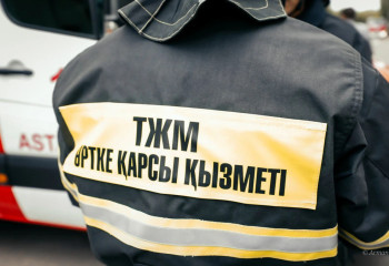 Түркістанда қоғамдық монша өртеніп, адамдар эвакауацияланды