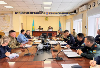 Оперативная группа МЧС Казахстана посетила Восточно-Казахстанскую область