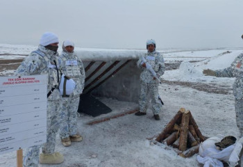 Казахстанские военнослужащие принимают участие в учении «Кыш-2025» в Турции