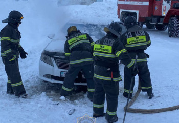 Спасатели МЧС ликвидировали возгорание за 12 минут